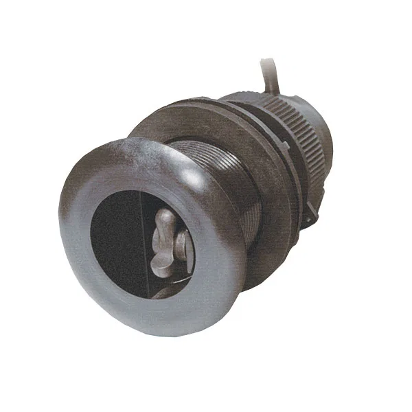 A22154 – RAYMARINE Transducer, Thru-Hull Mount 600 Feet Maximum Depth 235 kHz Frequency 45 Feet Length Cable With Ana...